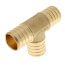 1" PEX Brass Tee (Lead Free)
