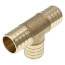 1" PEX DZR Brass Tee (Lead Free)