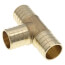 1" PEX DZR Brass Tee (Lead Free)