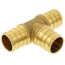 3/4" PEX Brass Tee (Lead Free)