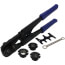 15" Quick-Change Multi-Jaw Pex Crimp-All Tool Kit w/ Plastic Case (3/8", 1/2", 5/8", 3/4", and 1")