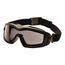 V2G Plus Anti-Fog & Scratch-Resistant Safety Glasses, Black Frame, Gray H2X Anti-Fog Dual Lens