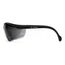 Venture II Readers Safety Glasses, Black Frame, Gray Plus-2.0 Lens