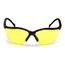 Venture II Readers Safety Glasses, Black Frame, Amber Plus-1.5 Lens