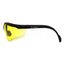 Venture II Readers Safety Glasses, Black Frame, Amber Plus-1.5 Lens