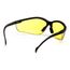 Venture II Readers Safety Glasses, Black Frame, Amber Plus-1.5 Lens