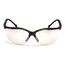Venture II Readers Safety Glasses, Black Frame, Indoor/Outdoor Mirror Plus-1.5 Lens
