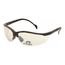Venture II Readers Safety Glasses, Black Frame, Indoor/Outdoor Mirror Plus-2.5 Lens