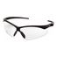 PMXTREME Readers Safety Glasses, Black Frame, Clear Plus-2.0 Lens w/ Cord