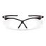 PMXTREME Readers Safety Glasses, Black Frame, Clear Plus-2.0 Lens w/ Cord