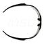 PMXTREME Readers Safety Glasses, Black Frame, Clear Plus-2.0 Lens w/ Cord