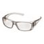 Emerge Dual Lens Safety Glasses, Translucent Gray Frame, Plus-1.5 Reader