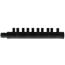 1" EP Branch Multi-Port Tee w/ 1/2" Outlets & Mounting Clips (10 Outlets)