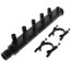 1" EP Branch Multi-Port Tee w/ 1/2" Outlets & Mounting Clips (10 Outlets)