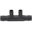 EP Flow-Through Multi-Port Tee, 2 Outlets, 3/4"