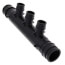 EP Flow-Through Multi-Port Tee, 3 (3/4") Outlets, 1-1/4" ProPEX
