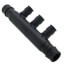 EP Flow-Through Multi-Port Tee, 3 Outlets, 3/4"