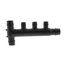 EP Flow-Through Multi-Port Vertical Tee, 3 Outlets, 3/4"