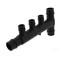 EP Flow-Through Multi-Port Vertical Tee, 3 Outlets, 3/4"