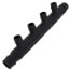 EP Flow-Through Multi-Port Tee, 4 Outlets, 3/4"