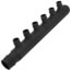 1" EP Branch Multi-Port Tee w/ 1/2" Outlets (6 Outlets)