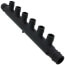 EP Flow-Through Multi-Port Tee, 6 Outlets, 3/4"