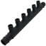 EP Flow-Through Multi-Port Tee, 6 Outlets, 3/4"