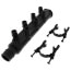 1" EP Branch Multi-Port Tee w/ 1/2" Outlets & Mounting Clips (7 Outlets)