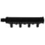 3/4" EP Branch Multi-Port Tee w/ 1/2" Outlets & Mounting Clips (7 Outlets)