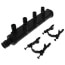 3/4" EP Branch Multi-Port Tee w/ 1/2" Outlets & Mounting Clips (7 Outlets)