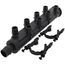 3/4" EP Branch Multi-Port Tee w/ 1/2" Outlets & Mounting Clips (8 Outlets)