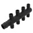 EP Branch Opposing Port Multi-Port Tee, 8 Outlets, 3/4"