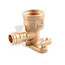 ProPEX Drop Ear Brass Elbow, 3/8" PEX x 1/2" FIP