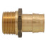 1" ProPEX x 1" NPT Brass Male Adapter