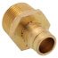 3/4" ProPEX x 1" NPT Brass Male Adapter