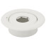 Recessed Escutcheon, White