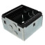 Metal 7800 Series Subbase w/ Burner/wall mount 3 knockouts