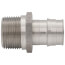 1" ProPEX Stainless Steel Male Threaded Adapter