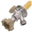 6", 3/4" MPT x 1/2" FPT - Anti-Siphon Ball Valve Frost-Proof Sillcock w/ 1/4 Turn