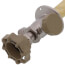 6", 1/2" PEX Anti-Siphon Ball Valve Frost-Proof Sillcock w/ 1/4 Turn