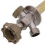 6", 1/2" PEX Anti-Siphon Ball Valve Frost-Proof Sillcock w/ 1/4 Turn