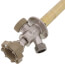 12", 3/4" MPT x 1/2" FPT - Anti-Siphon Ball Valve Frost-Proof Sillcock w/ 1/4 Turn