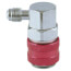 1/4" SAE Male 90° R134A Snap-N-Seal AC Coupler