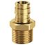 1-1/4" EX PEX x 1" MPT F1960 Expansion XL Brass MPT Adapter