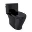 MS642124CEF#51 Nexus 1-Piece Elongated 1.28 GPF Universal Height Toilet w/ SS124 Softclose Seat, Washlet+ Ready (Ebony)