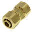 1/2" IPS (3/4" CTS) Brass Compression Coupling