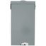 QO 2 Pole Outdoor Load Center Circuit Breaker Enclosure, 2 Space, 120/240V (100A) - Consumer Pack