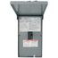 QO 2 Pole Outdoor Load Center Circuit Breaker Enclosure, 2 Space, 120/240V (100A) - Consumer Pack
