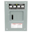 QO 8 Space, 16 Circuit Indoor Load Center w/ Main Lugs & Flush Cover, 1 Phase, 120/240V (100A)
