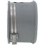 4" QwikSeal Connector for Schedule 40 Pipe - Gray